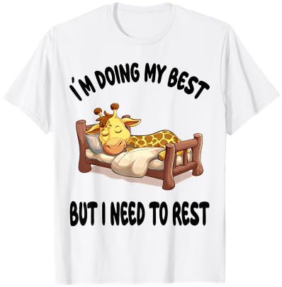 Giraffe Official Sleepshirt Pajamas Nightgown T-Shirt