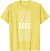 Dogs Apparel Dogs T-Shirt - Lemon Yellow