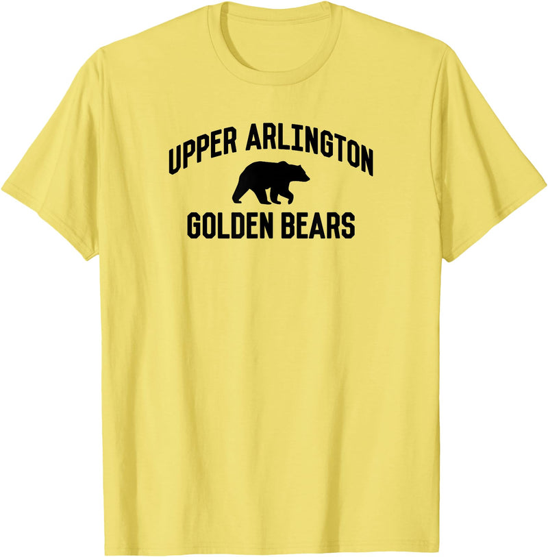 Upper Arlington Ohio Outfitters Upper Arlington Classic Bear T-Shirt - Lemon Yellow