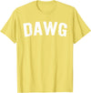 DAWG - Designs DAWG T-Shirt - Lemon Yellow