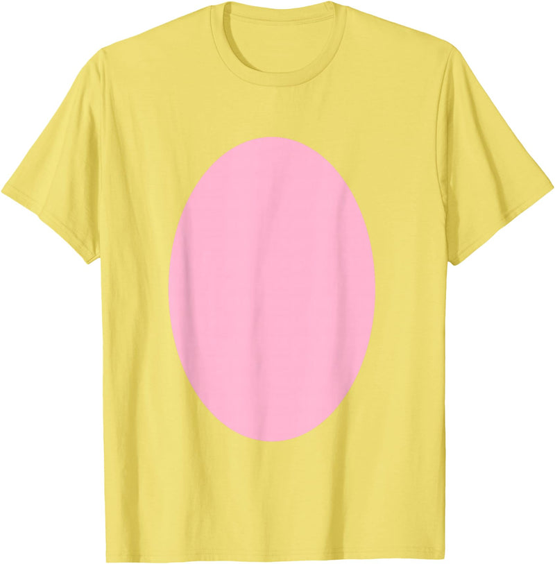 Easter Rabbit Belly Costume - Easter Bunny T-Shirt in Lemon Yellow