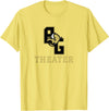 Buffalo Gap High School, Swoope, VA 24479 Buffalo Gap High School Bison Theater T-Shirt - Lemon Yellow