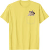 Boys Girls Cute Cool Hamster Lover T-Shirt Gift for Kids T-Shirt - Lemon Yellow