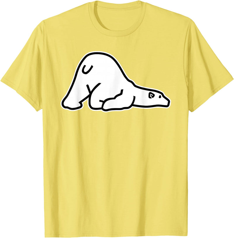 Polar Bear T-Shirt - Lemon Yellow