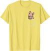 Boys Girls Skinny Pig Mom Gifts T Shirts & Hoodies Funny Kawaii Kids Pet Pocket Hairless Guinea Pig Lover T-Shirt - Lemon Yellow