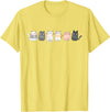CATS T-Shirt - Lemon Yellow
