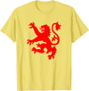 sweetsixty Scottish Lion T-Shirt T-Shirt - Lemon Yellow
