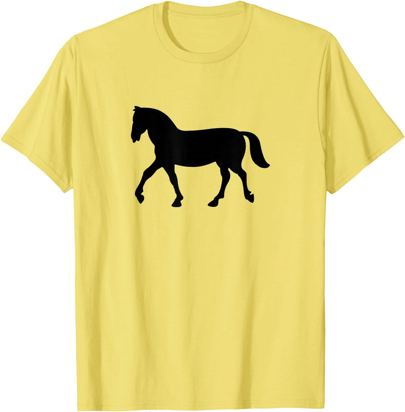 Gyopo Life Konglish Apparel Horse T-Shirt - Straight - Lemon Yellow