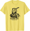 Nebraska Statue Oklahoma Court Standing Bear Ponca Tribe T-Shirt - Lemon Yellow