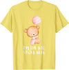 Big Sister Little Sister Outfits Siblings - Im the big sister bear T-Shirt - Lemon Yellow
