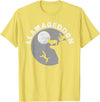 Funny Llama Tshirts for Farm Pet Animal Fans Funny Llamageddon T-Shirt for Llama Barnyard Lovers T-Shirt - Lemon Yellow