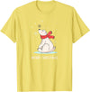 Sassy Southern Charm & Grace Cute Funny & Unique Christmas Polar Bear & Snow T-Shirt Gift T-Shirt - Lemon Yellow