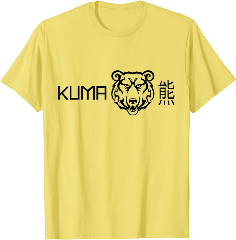 KUMA Official Logo T-Shirt - Lemon Yellow