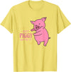 Cute Animal Pigs Clothing For Children And Adults Funny and Cute Pig Saying for Kids and Adults T-Shirt - Lemon Yellow