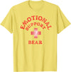 Ink’d and threads Emotional Support Bear T-Shirt - Lemon Yellow