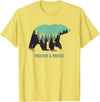 Preserve & Protect National Park Bear Preserve & Protect Vintage National Park Bear T-Shirt - Lemon Yellow