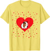 Guinea Pig Accessories & Shirts Guinea Pig Valentine's Day Shirt - Funny Guinea Pig Tshirt T-Shirt - Lemon Yellow