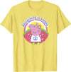 Peppa Pig Everything Is Groovy Retro Style Peace Sign T-Shirt - Lemon Yellow