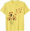 Lion Design Dandelion Lions Stuff for Lion Lover | Lion T-Shirt - Lemon Yellow