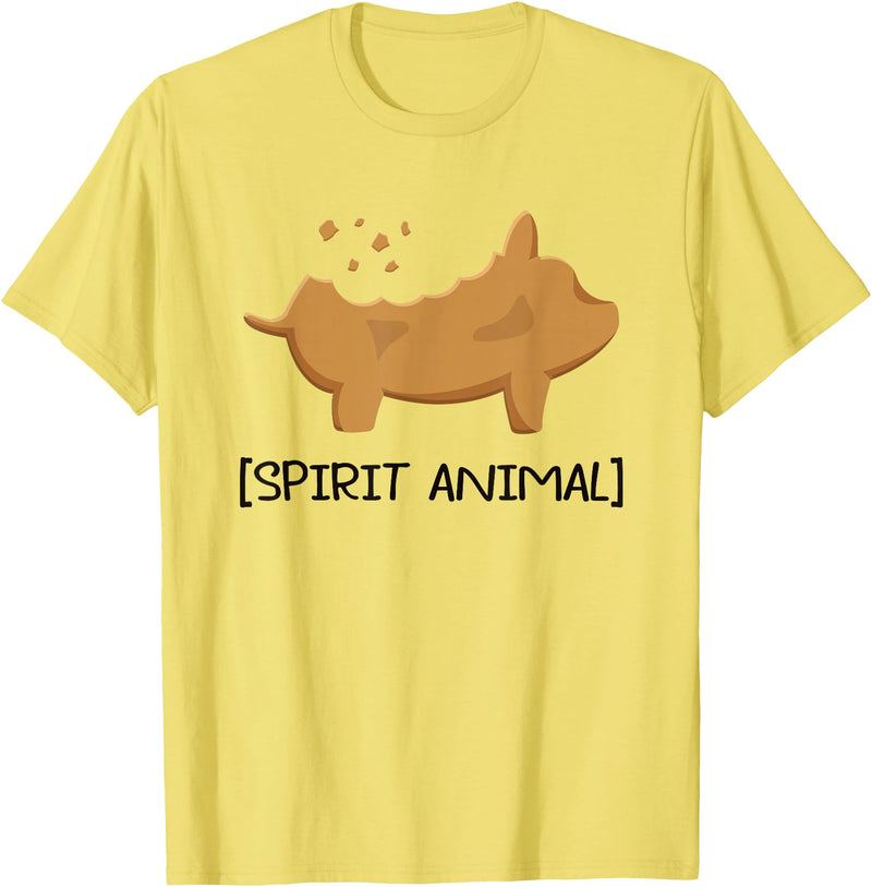 Marranito Gifts Mexican Gingerbread Pigs Marranito T-Shirt - Lemon Yellow