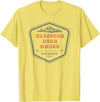Presto State Park Michigan Teez Sleeping Bear Dunes National Lakeshore Michigan Vintage T-Shirt - Lemon Yellow