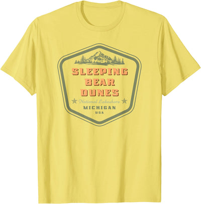 Sleeping Bear Dunes National Lakeshore Michigan Vintage T-Shirt