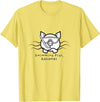 Bahamas Swimming Pigs Snorkeling Front & Back Tshirt T-Shirt - Lemon Yellow