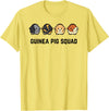 Funny Sarcastic Ironic Quotes & Sayings Cute Cavy Guinea Pig Rodent Team Squad T-Shirt - Lemon Yellow