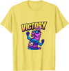 PixelLlama Victory Gaming Victory Llama T-Shirt - Lemon Yellow