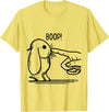 Cute Rabbit Lover Bunny Graphic T-Shirt (Baby Blue) in Lemon Yellow