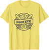 Flying Pig T Shirts Good Eye Baseball T-Shirt Humor Batter Team Sport Kids Bat T-Shirt - Lemon Yellow