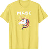 Mens Bear Gay Masc Man LGBTQ Bear Cub Masculine Mens Gay Unicorn Gay Masc Man Bear Cub Masculine Gay Pride T-Shirt - Lemon Yellow
