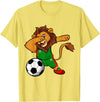 Lovers Maroc Berber culture Morocco Royal Lion for moroccan football lovers T-Shirt - Lemon Yellow