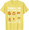 Pet Lovers T-Shirt - Lemon Yellow