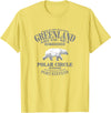 Port Stevens P.S.75 Design Greenland Polar Bear T-Shirt - Lemon Yellow