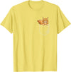 Cute Maine Coon Cat Mom Gifts T Shirts & Hoodies Funny Mens Womens Pocket Orange Maine Coon Cat Lover Owner T-Shirt - Lemon