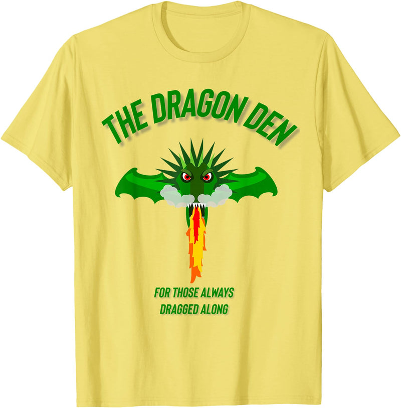 Cirillo and Son The dragon den younger sibling parents scouts T-Shirt - Lemon Yellow