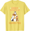 Fluff Lover Quote Guinea Pig Quote for a Guinea Lover T-Shirt - Lemon Yellow