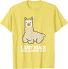 Llama Gifts For Llama Lovers Llama Lover I Just Really Like Llamas, OK Funny Llama T-Shirt - Lemon Yellow