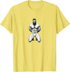 Jay Moe Design Bear, Pride, Gay Pride, Bear Pride Flag, Gay, Rainbow Flag T-Shirt - Lemon Yellow