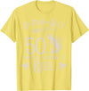 Fishing Birthday Fisherman Matching Family Mom Dad O-Fish-Ally 50th Fishing Birthday T-Shirt - Lemon Yellow