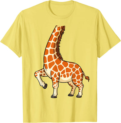 Giraffe Shirt Adult Men Women Kids Giraffe Costume T-Shirt