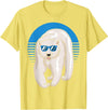 Climate Change Animal Polar Bears Gifts Arctic Animal Lovers Cool Sunglasses Retro Polar Bear T-Shirt - Lemon Yellow