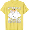 Official Sleeping Shirt Sleep Shirt Pajama Naps PJ Hamster T-Shirt - Lemon Yellow