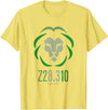Liberty Styles Z28.310 Since 2021 Funny Lion T-Shirt - Lemon Yellow