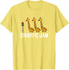 Africa Giraffe Gifts and Giraffe Sayings Funny Giraffic Jam Cute Giraffe Giraffe Pun Cute Giraffe T-Shirt - Lemon Yellow