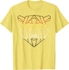 LGBT Pride Bear Flagge - Gay Bear Geschenk LGBTQ Bear Gay Pride Month - Geometric Bear T-Shirt - Lemon Yellow