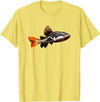 Redtail Catfish Keepers Tees Redtail Catfish Large Aquarium Fish Tank Catfish Lovers T-Shirt - Lemon Yellow