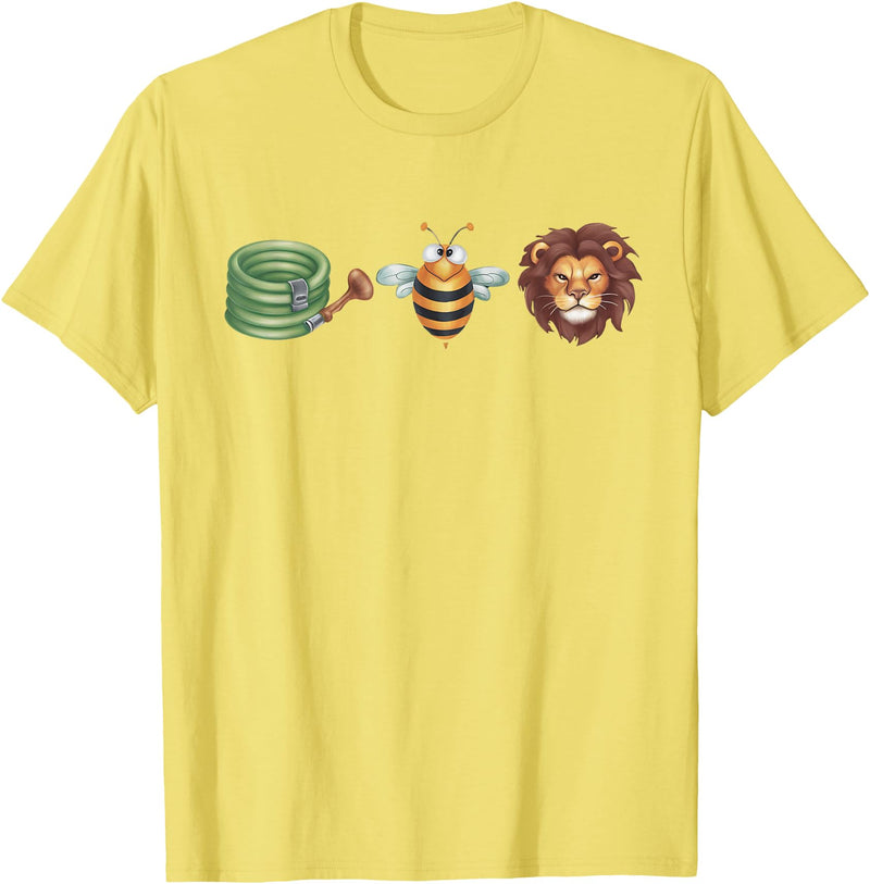 Hose Bee Lion Funny Meme Funny Ho's Be Lying Hose Bee Lion Funny Meme Hose Bee Lion T-Shirt - Lemon Yellow