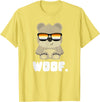 LGBT Bear Community Woof - CSD Bears Gay T-Shirt - Lemon Yellow